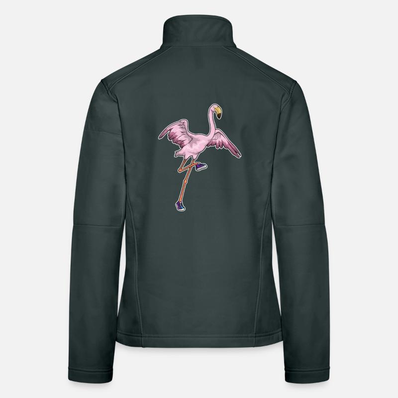 Flamingo Jogger Jogging Sport Veste en tissu softshell Femme