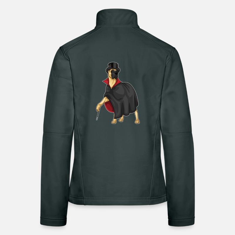 Great Dane Wizard Wand Women's Softshell Jacket