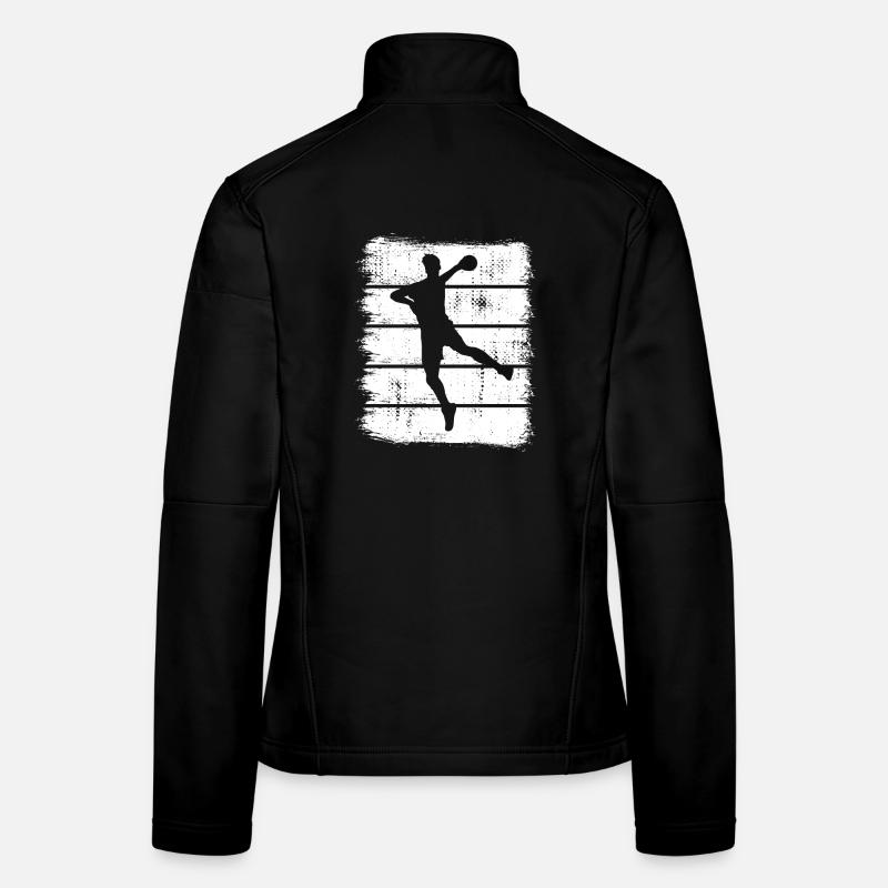 Garçon de handball Veste en tissu softshell Femme