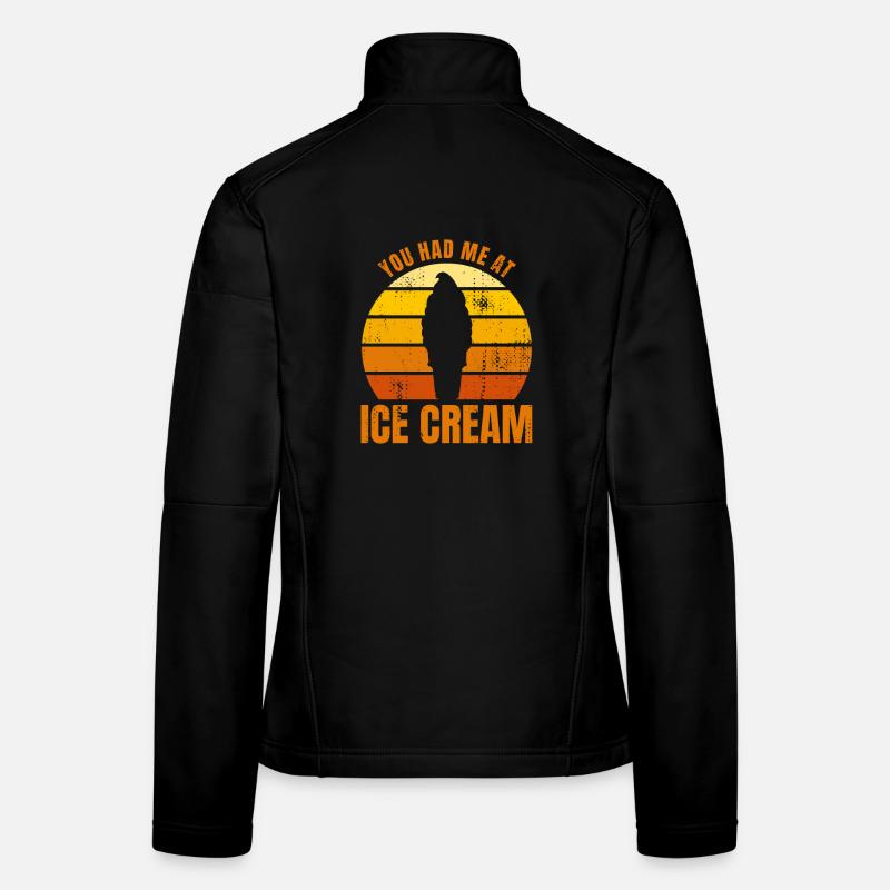 Eiscreme Liebhaber Frauen Softshelljacke