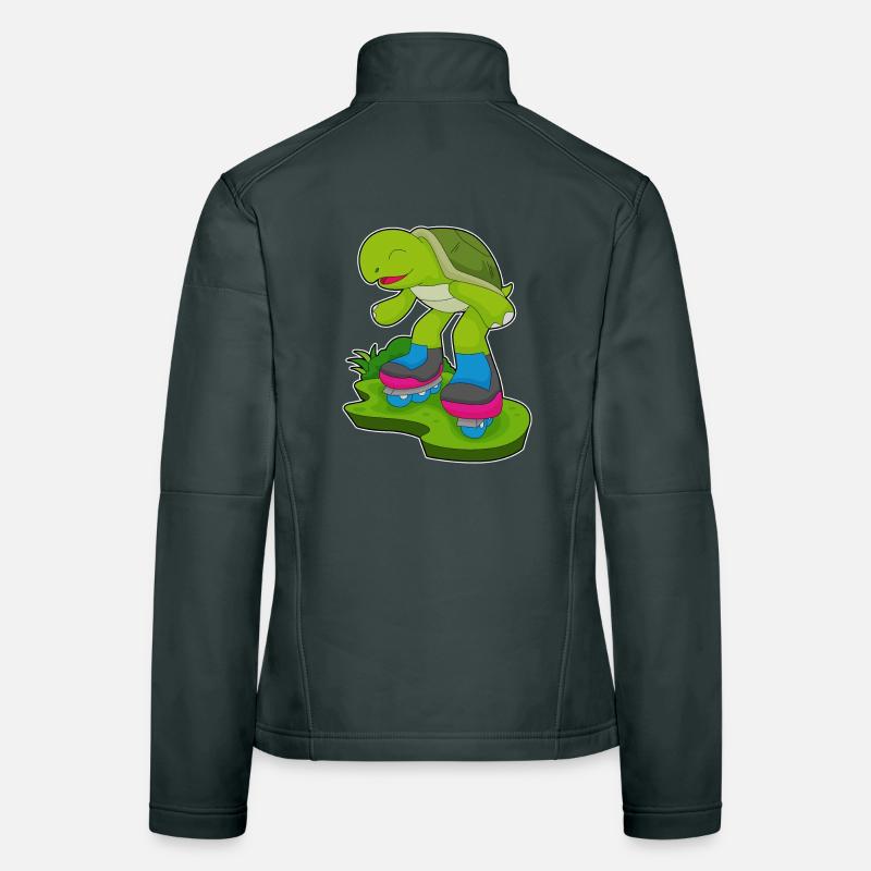 Schildkröte Inline skating Inline skates Frauen Softshelljacke