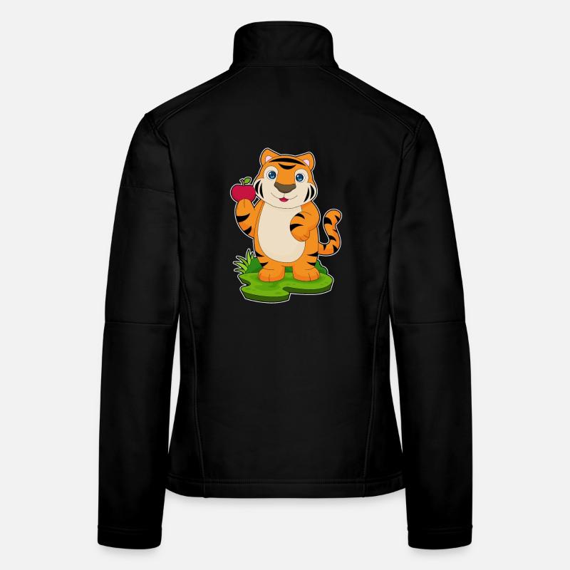 Tiger Apple Women's Softshell Jacket