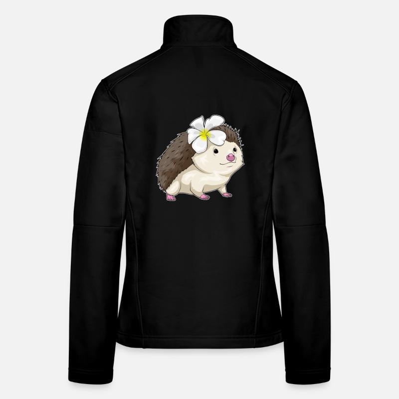Igel Plumeria  Frauen Softshelljacke