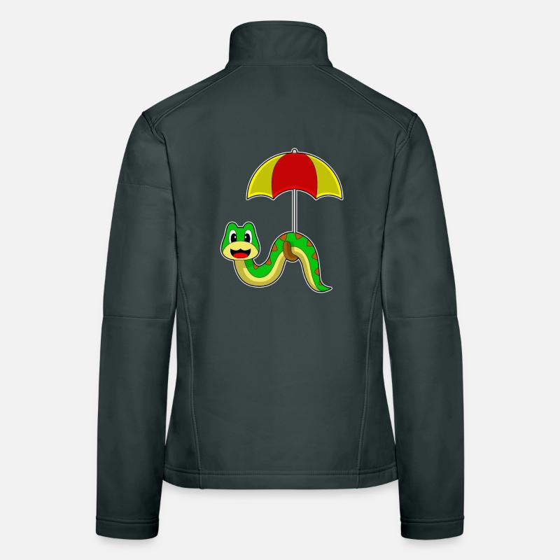 Snake Umbrella Women's Softshell Jacket