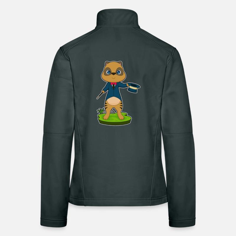 Meerkat Wizard Wand Women's Softshell Jacket
