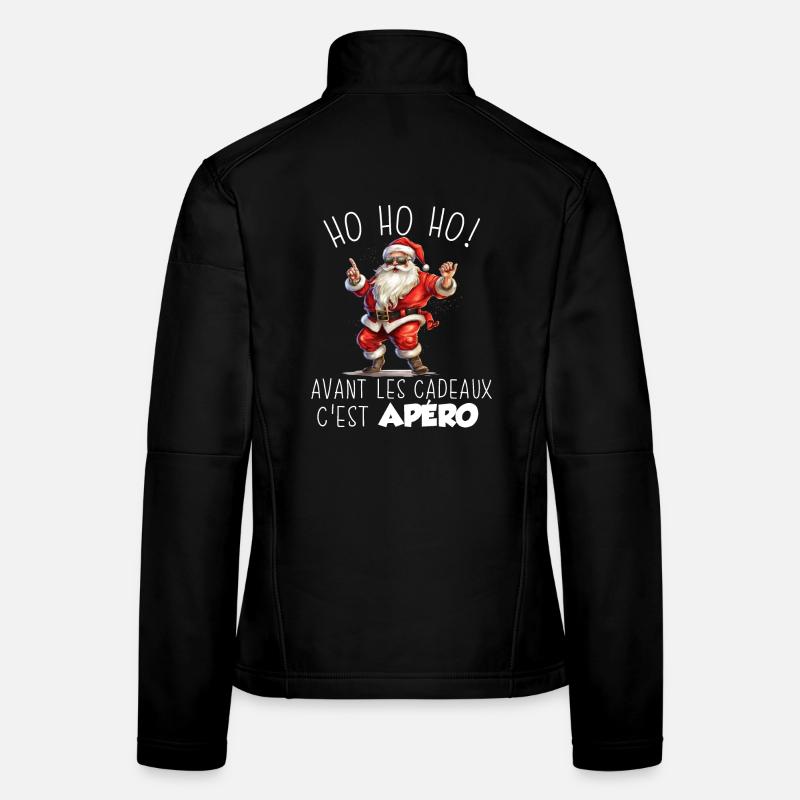 Pull Moche De Noël Veste en tissu softshell Femme