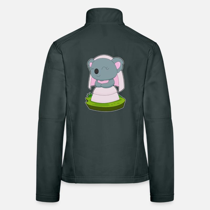 Voile de mariée Koala Mariage Veste en tissu softshell Femme