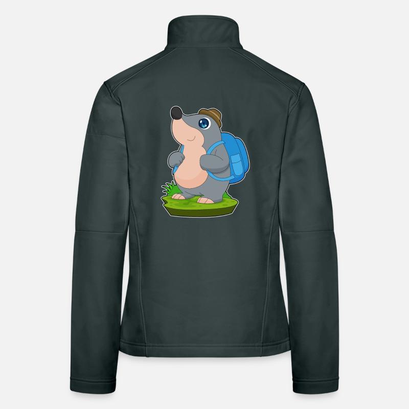 Randonnée à dos Mole Wanderer Veste en tissu softshell Femme
