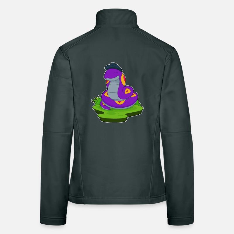 Snake Hat Women's Softshell Jacket