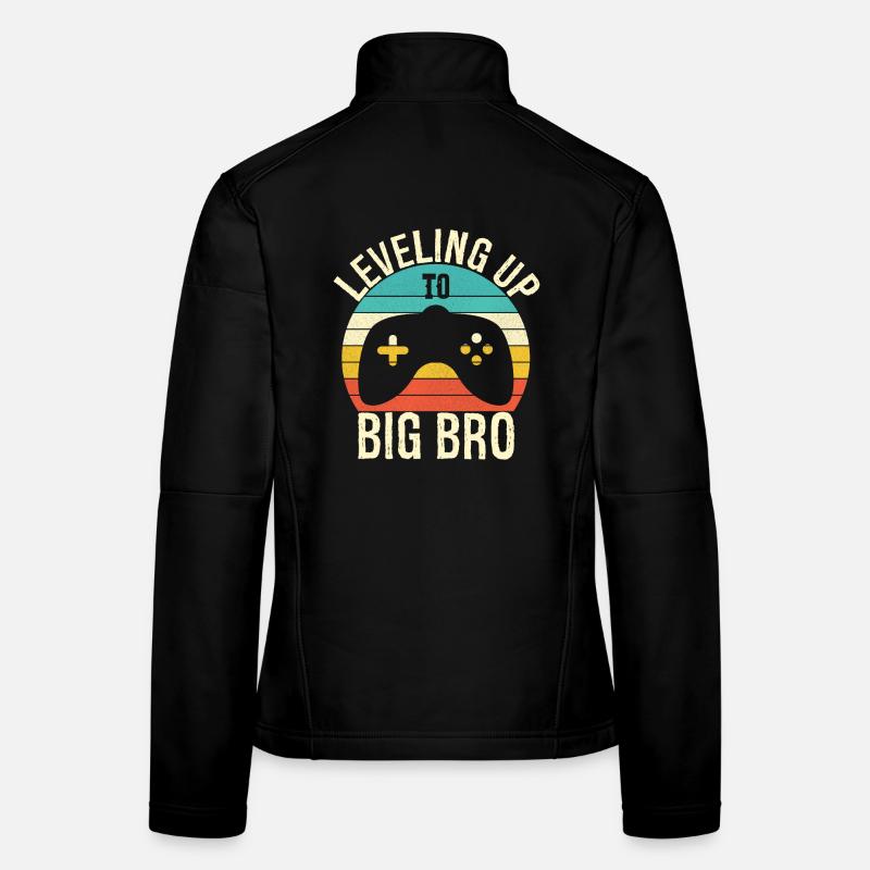 Leveling up to Big Bro Women's Softshell Jacket