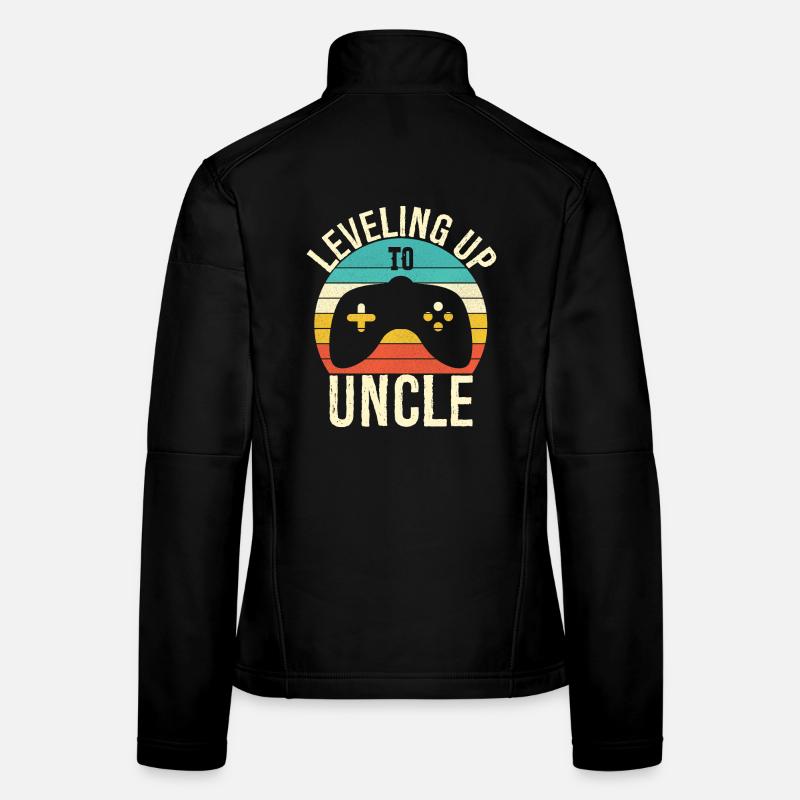Aufstieg zum Onkel - Frauen Softshelljacke - Schwarz