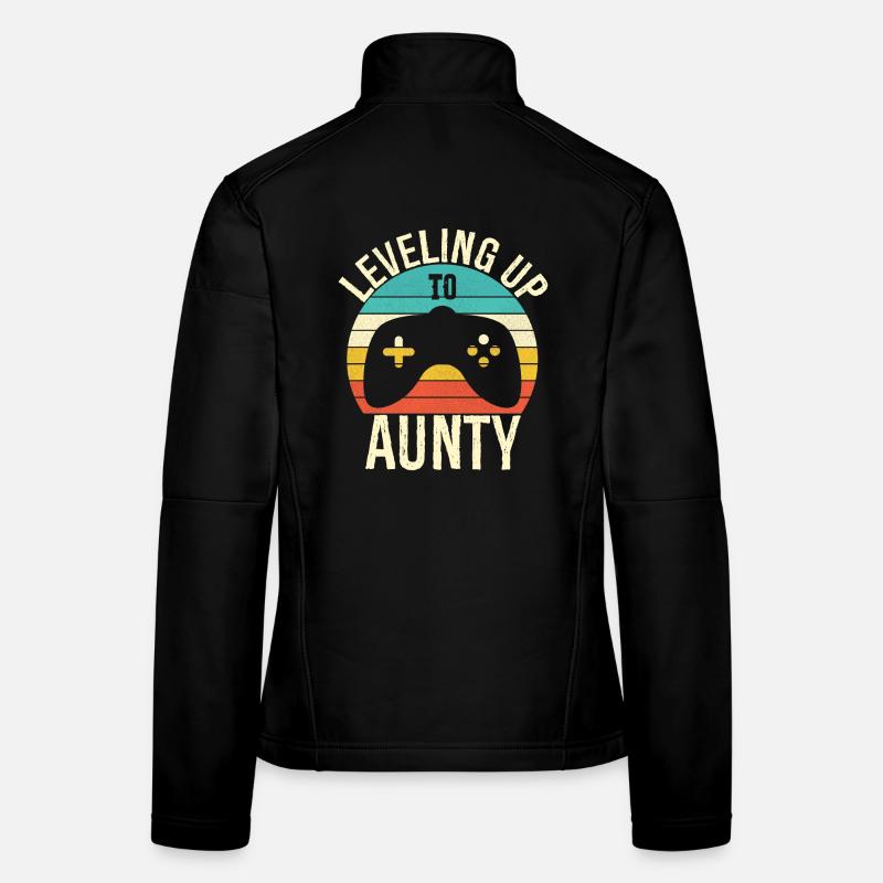 Leveling up to aunty Veste en tissu softshell Femme