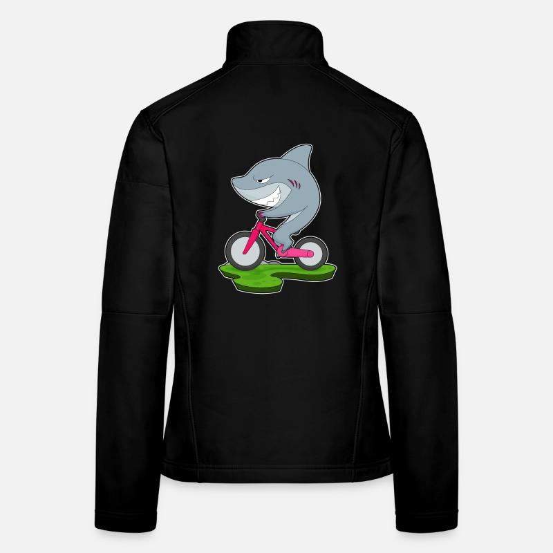Vélo Shark Veste en tissu softshell Femme