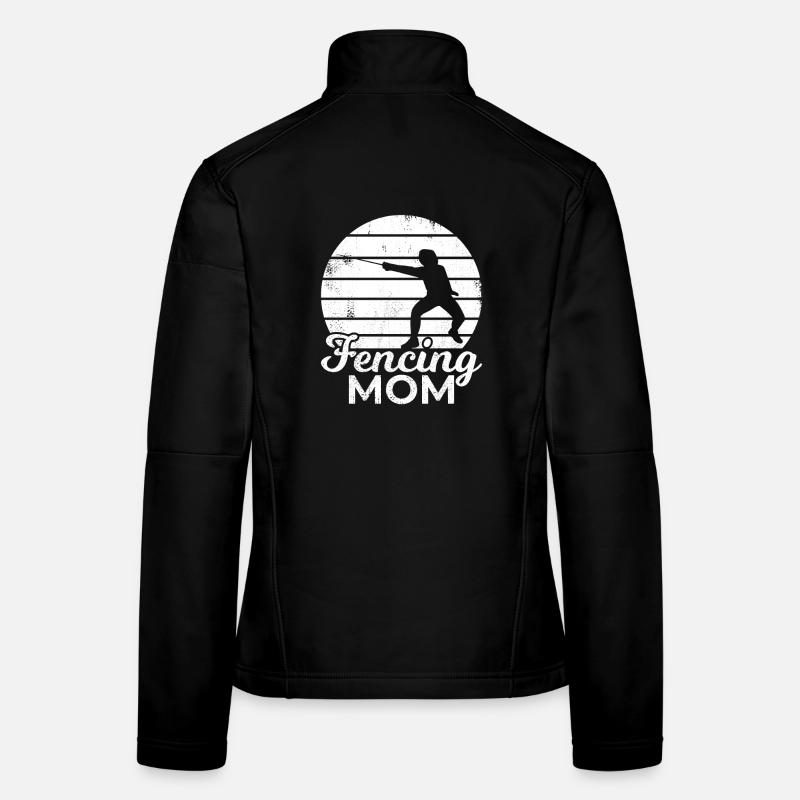 Mama Fechterin Frauen Softshelljacke