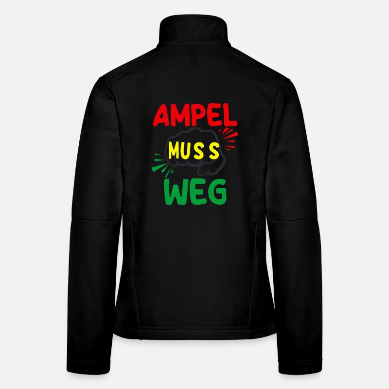 Ampel muss weg Frauen Softshelljacke