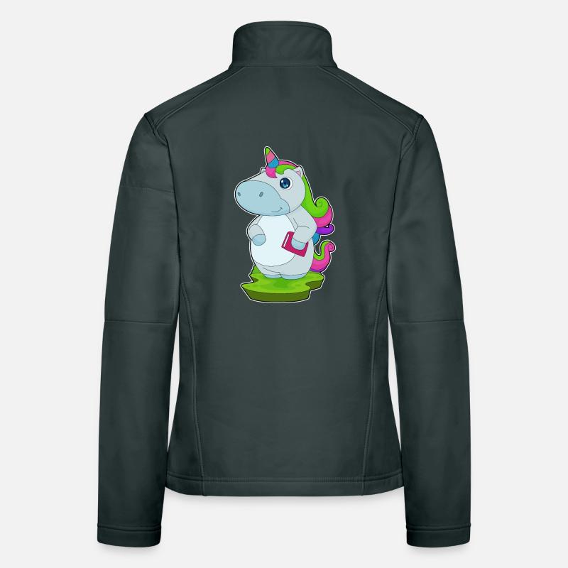 Einhorn Buch Frauen Softshelljacke