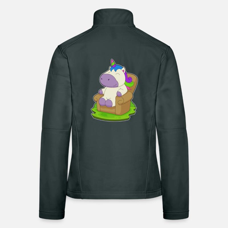 Einhorn Sessel Frauen Softshelljacke