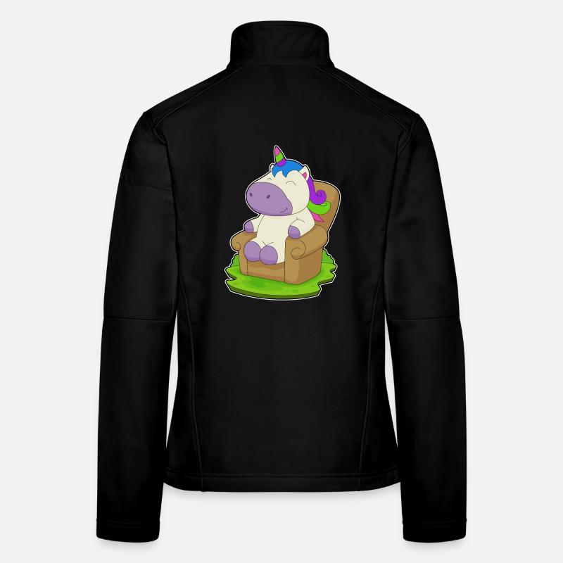 Einhorn Sessel Frauen Softshelljacke