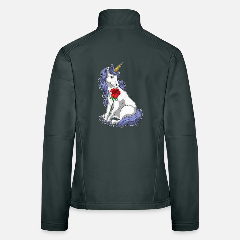 Unicorn Rose Women's Softshell Jacket