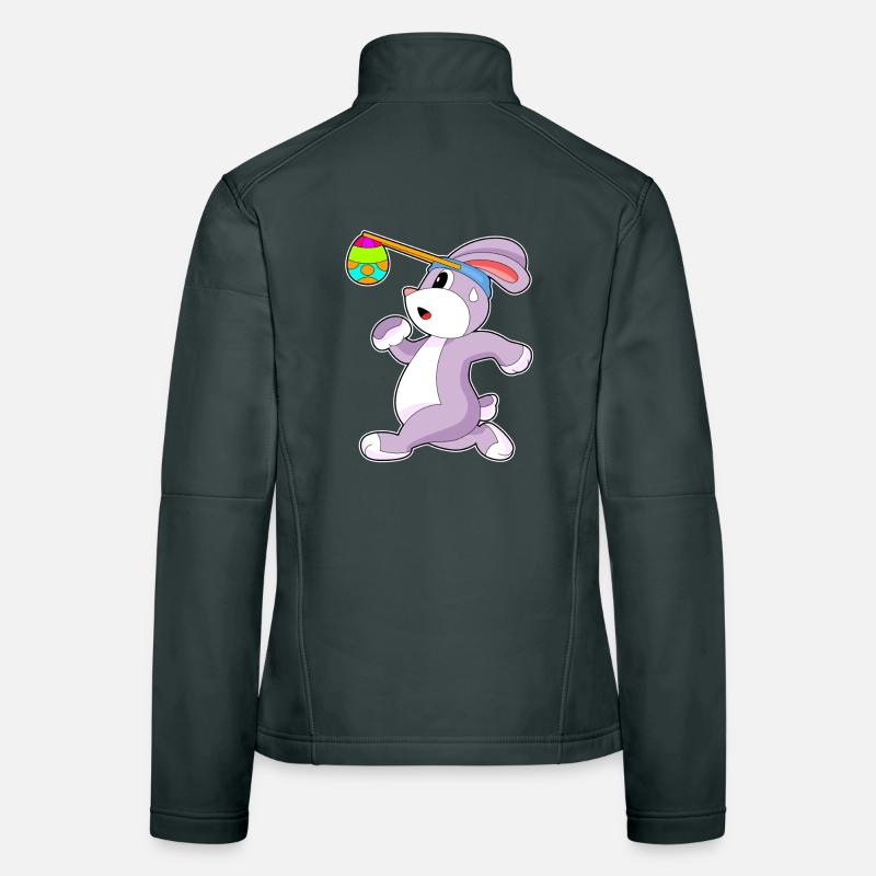Bunny Easter Jogging Women's Softshell Jacket