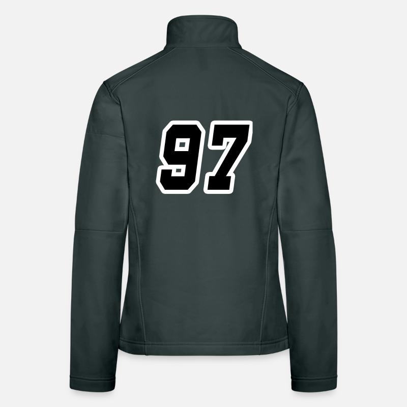 Nummer siebenundneunzig 97 Frauen Softshelljacke