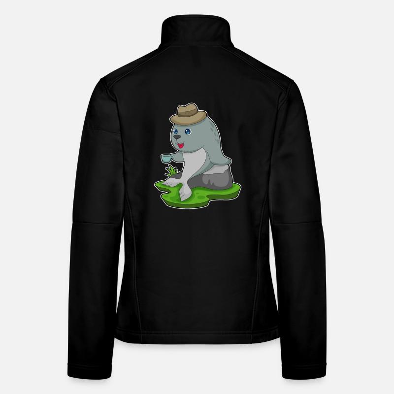 Tasse à café Seal Veste en tissu softshell Femme