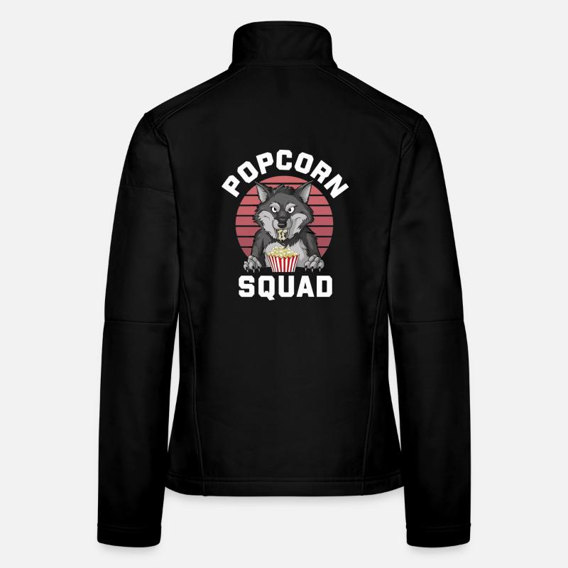 Popcorn Squad Cinéma Veste en tissu softshell Femme