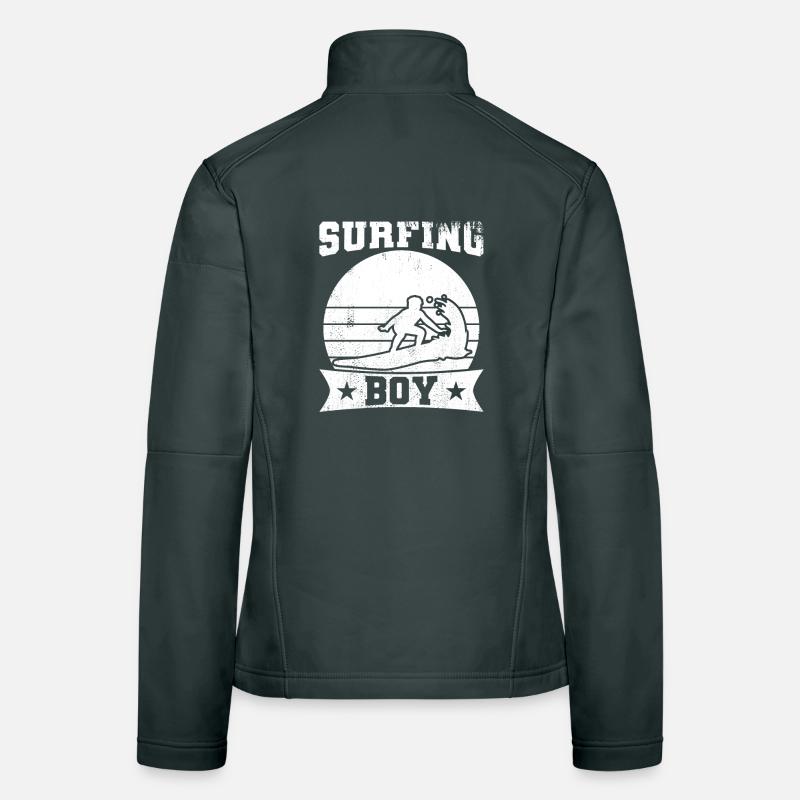 Surfjunge Frauen Softshelljacke