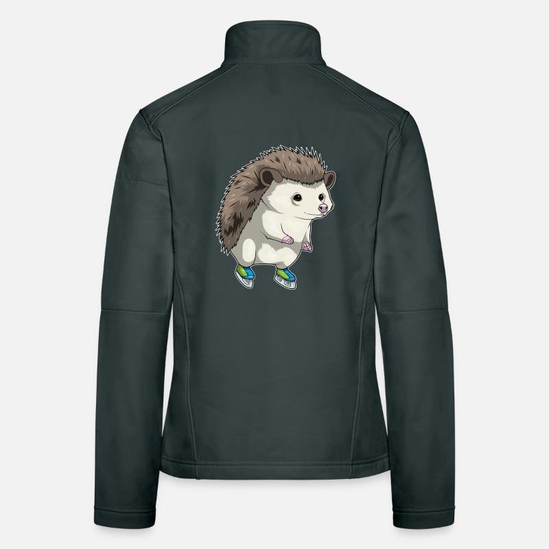 Igel Eislaufen Schlittschuhe Frauen Softshelljacke