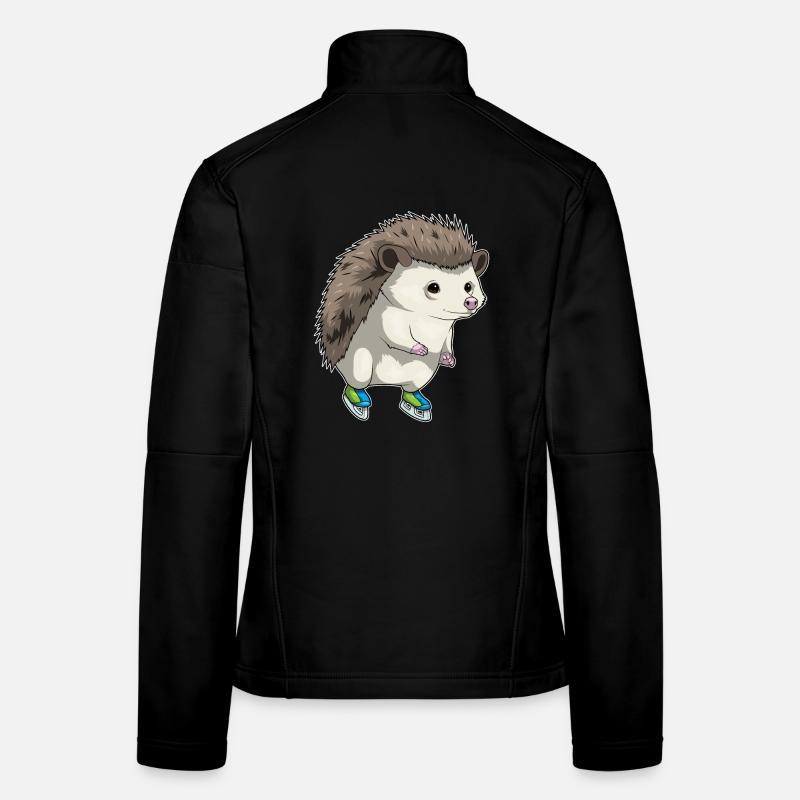 Igel Eislaufen Schlittschuhe Frauen Softshelljacke