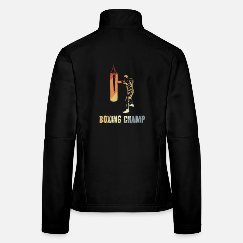 Champion de boxe Veste en tissu softshell Femme