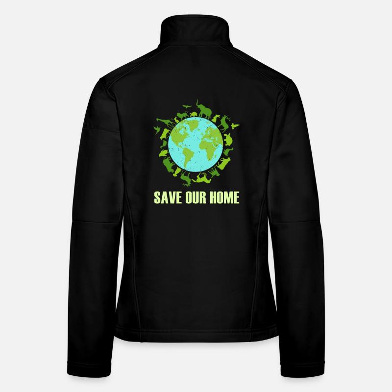 Save Our Home Frauen Softshelljacke