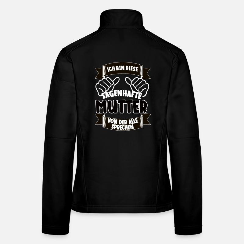 Sagenhafte Mutter – lustiges Geschenk Muttertag Frauen Softshelljacke