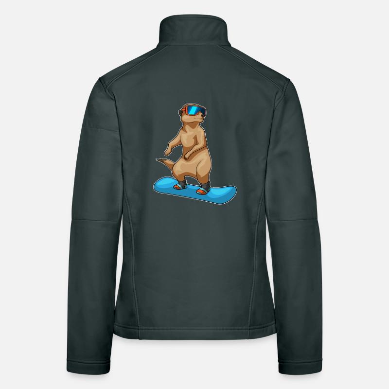 Snowboardeur Suricate Veste en tissu softshell Femme