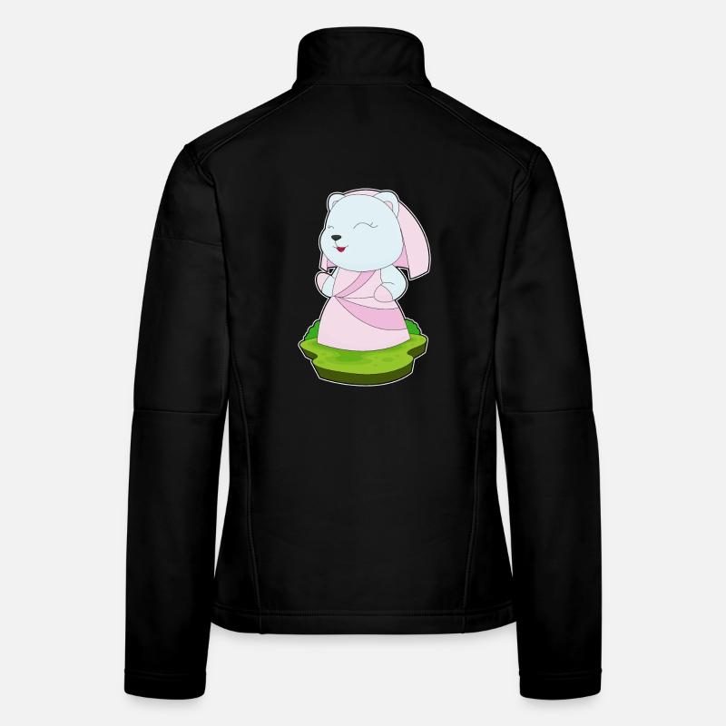 Robe de mariée en robe de mariée Polar Bear Veste en tissu softshell Femme