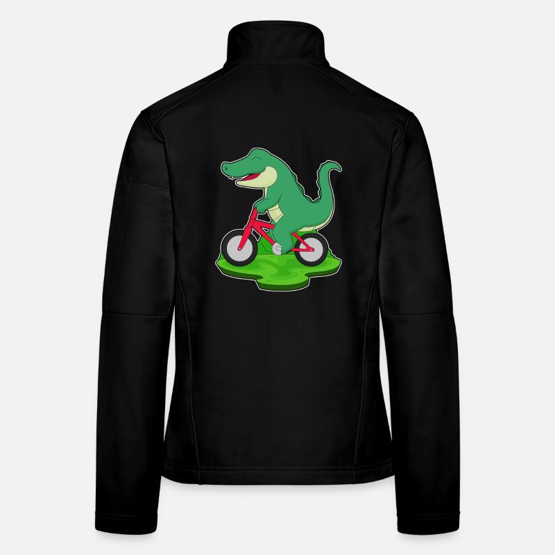 Vélo crocodile Veste en tissu softshell Femme