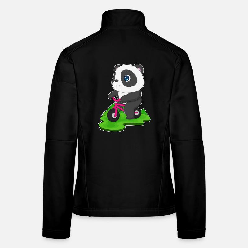 Vélo Panda Veste en tissu softshell Femme