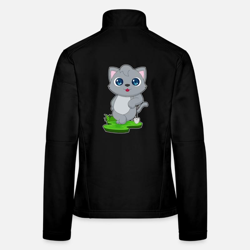 Pelle pour chat Veste en tissu softshell Femme