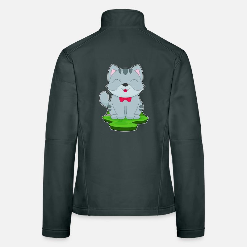 Arc de chat Veste en tissu softshell Femme
