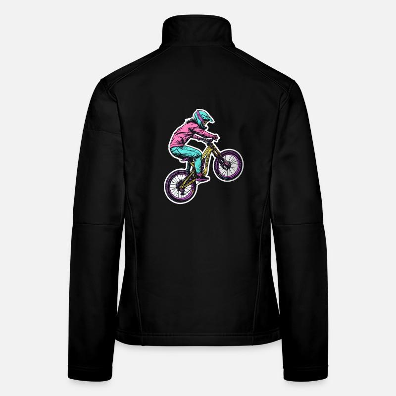Mountain biker Women's Softshell Jacket