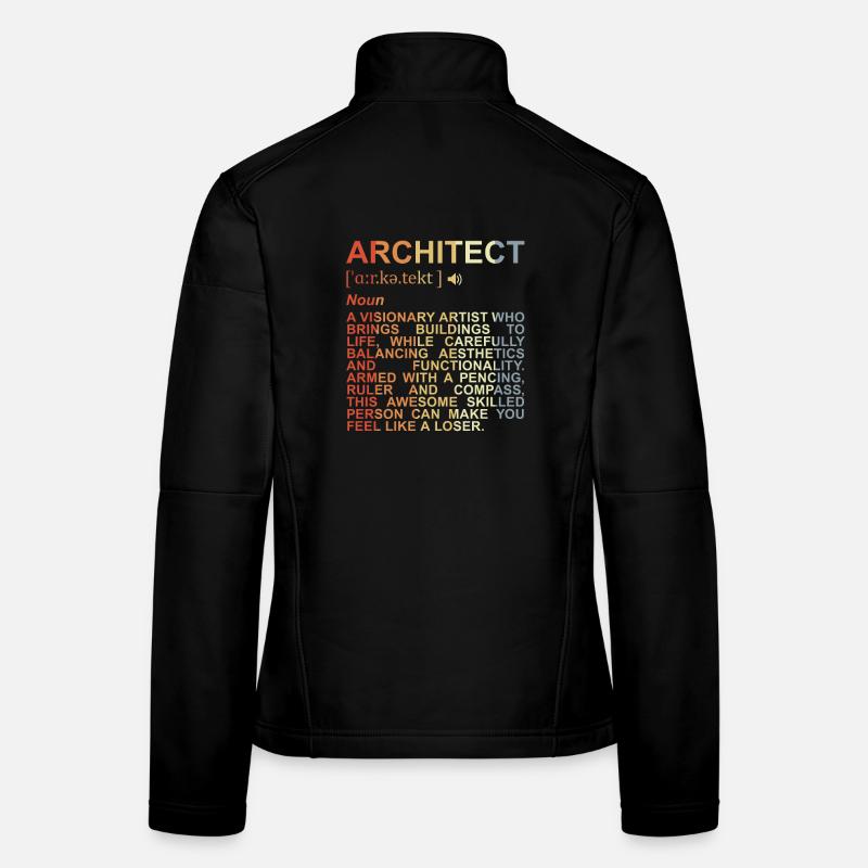Architect Explanation of terms Women's Softshell Jacket