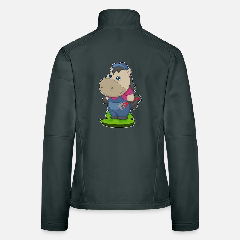 Pompe à eau Hydratation Pompe à eau Artisanat Veste en tissu softshell Femme