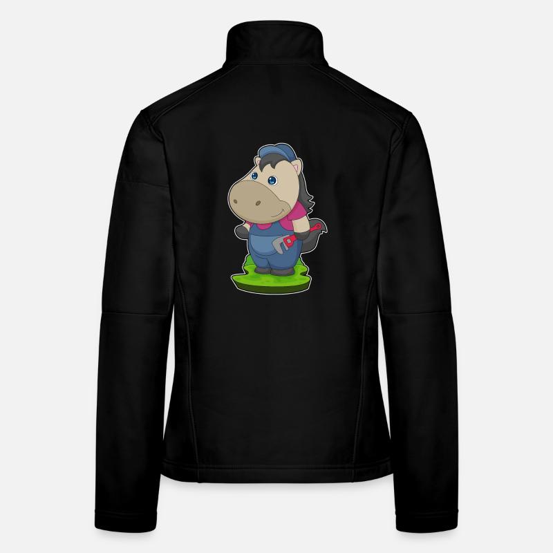 Pompe à eau Hydratation Pompe à eau Artisanat Veste en tissu softshell Femme