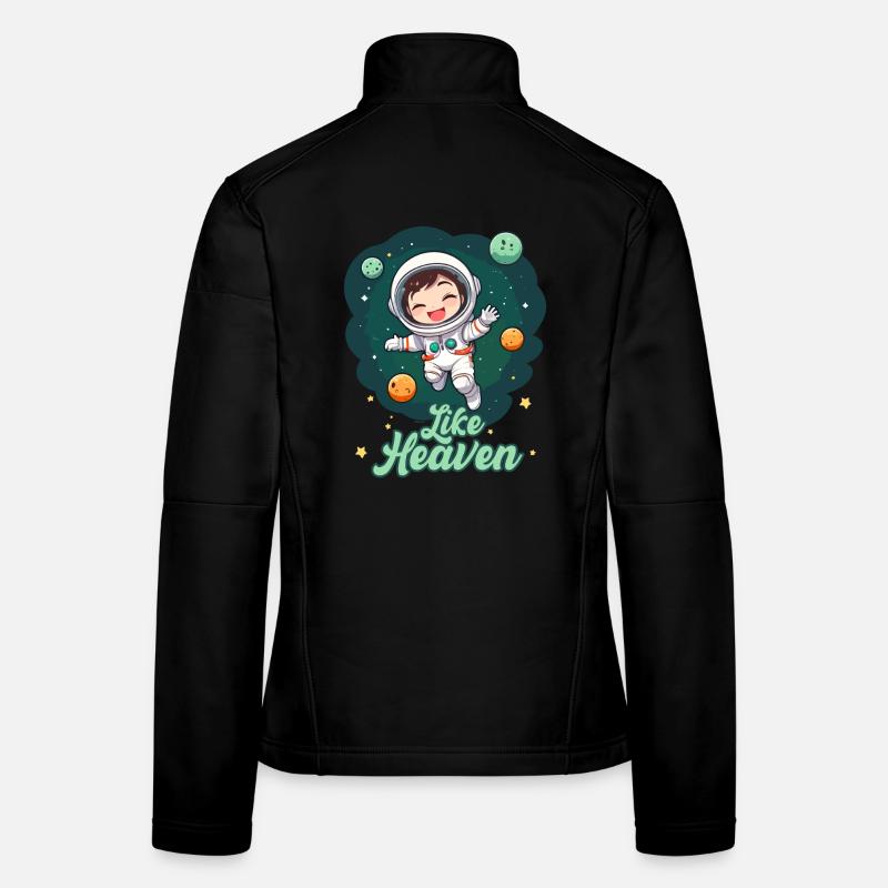 Like Heaven - Astronaut Women's Softshell Jacket