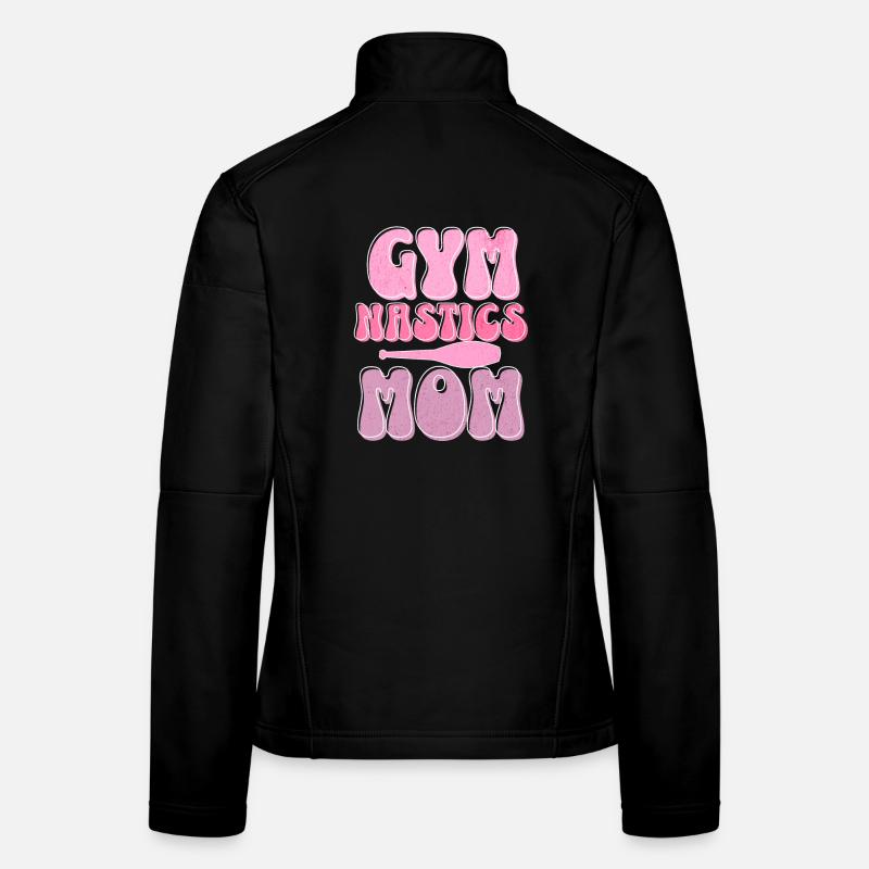Gymnastik Mutter Turnen lustiger Spruch Mütter Frauen Softshelljacke
