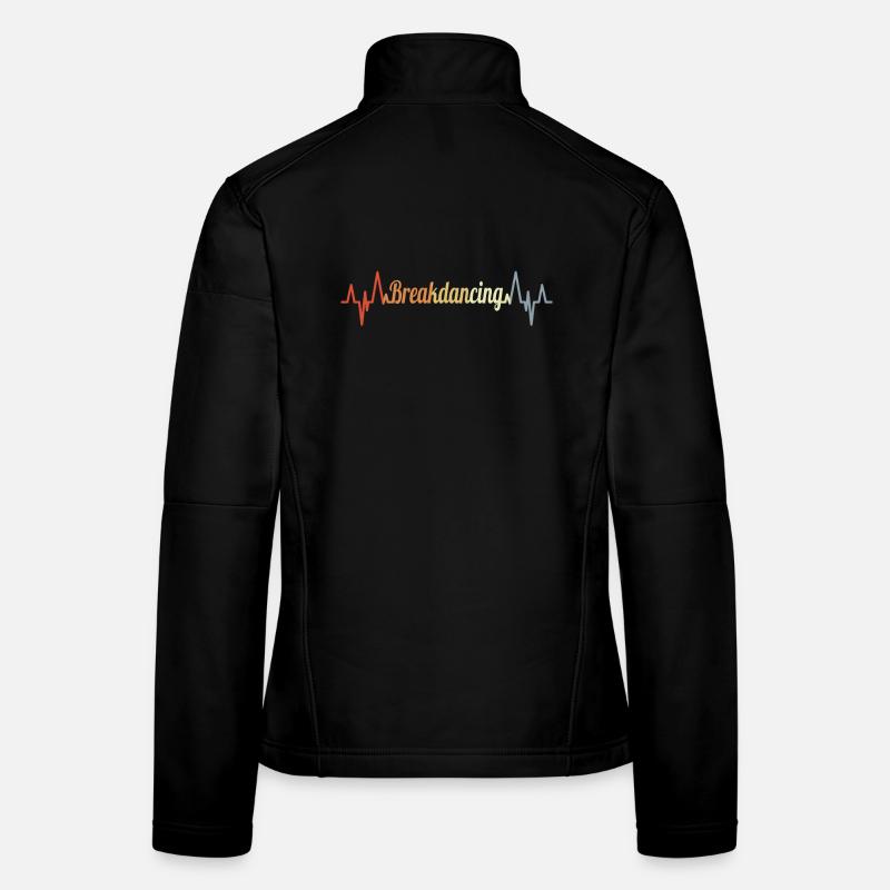 Breakdance Herzklopfen Frauen Softshelljacke
