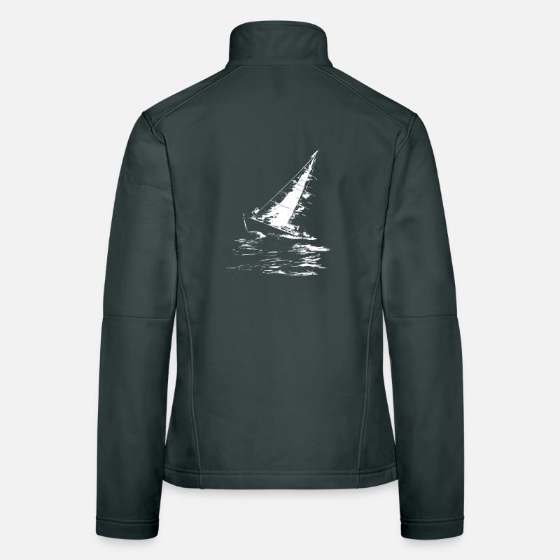 Sailing Graphics Women's Softshell Jacket