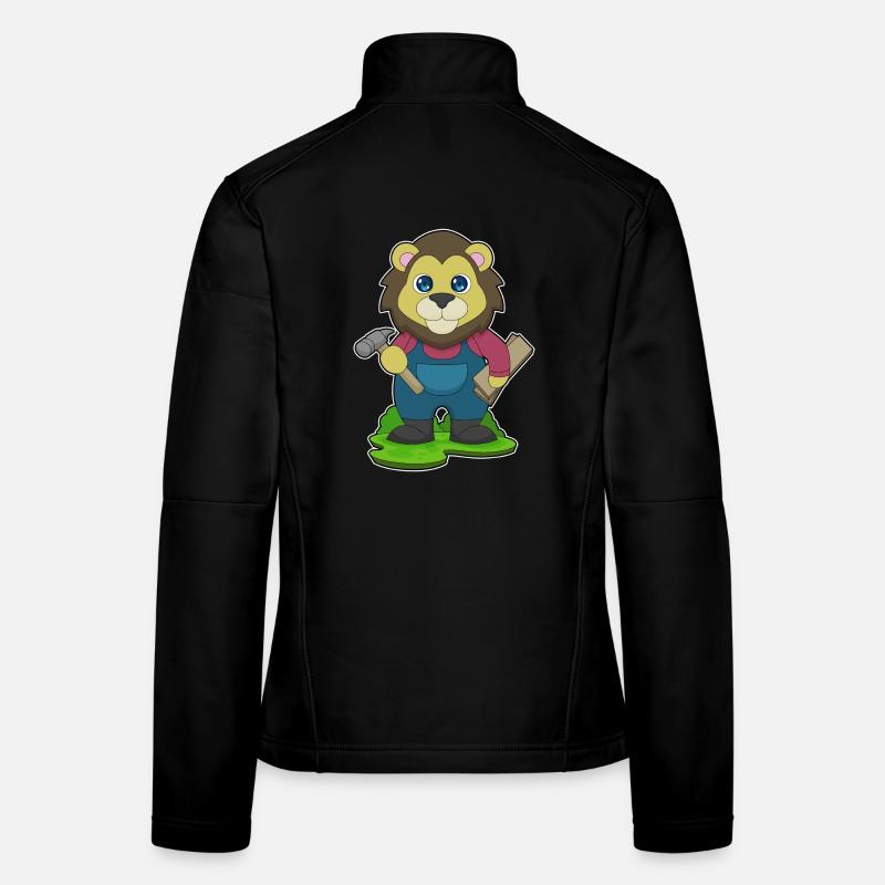 Lion Carpenter Hammer Women's Softshell Jacket