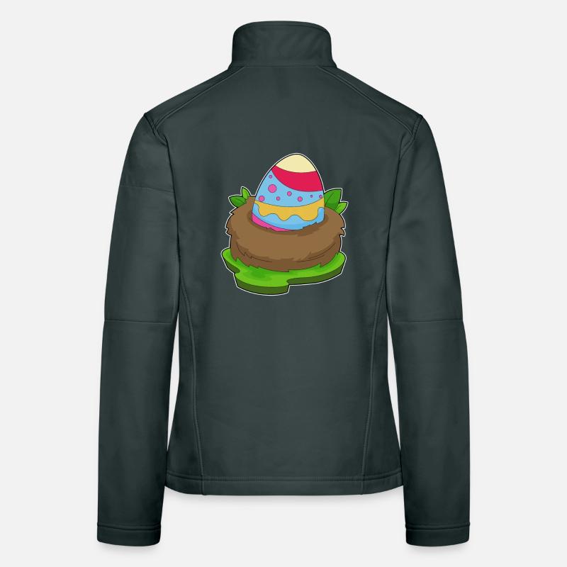 Œuf de Pâques Veste en tissu softshell Femme