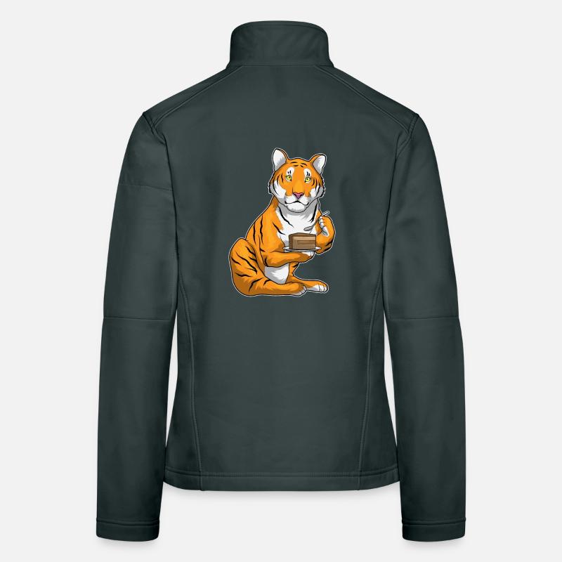 Tiger Cake Women's Softshell Jacket